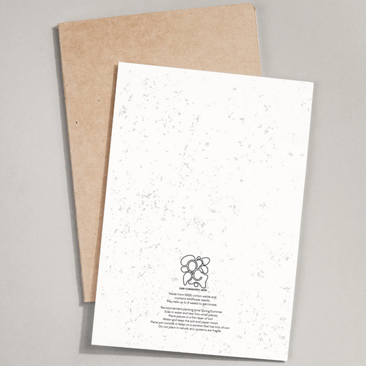 Plantable Greeting Card | Lychee Watercolor