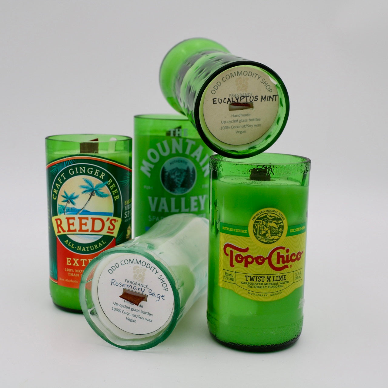 Soda Bottle Candle Collection