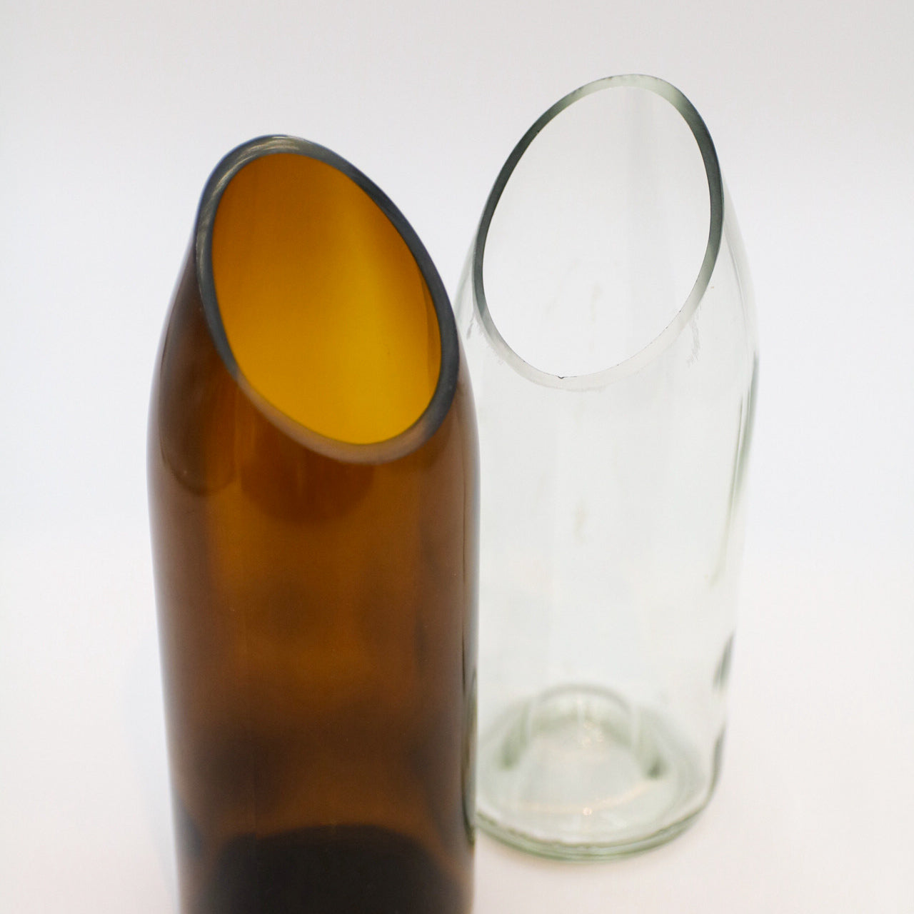 Upcycled Bottle Vase | Slanted Collection