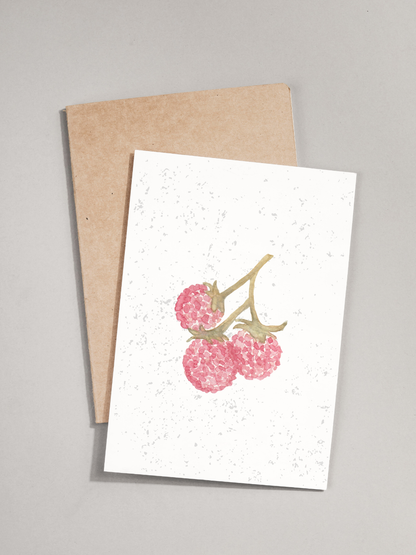 Plantable Greeting Cards | Farmers Market Watercolor Collection